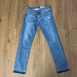 AG Adriano Goldschmied “The Stilt Crop” jeans